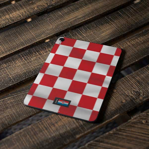 Croatia Soccer Flag Apple iPad Pro Skin